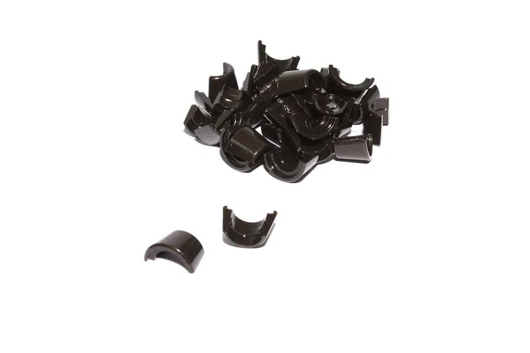 612-16 – COMP CAMS Valve Spring Lock, Single Groove With Lash Cap Recess 10 Degree Lock Angle 3/8 Inch Diameter Valve...